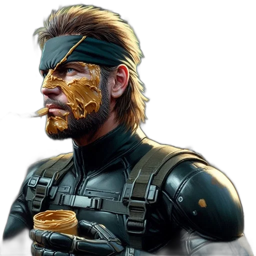 face, concept art, comic book art, cyberpunk transparent PNG cut-out