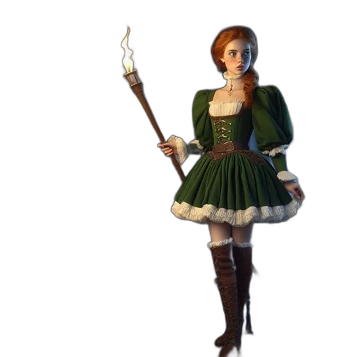 staff, dress, sword, weapon transparent PNG cut-out