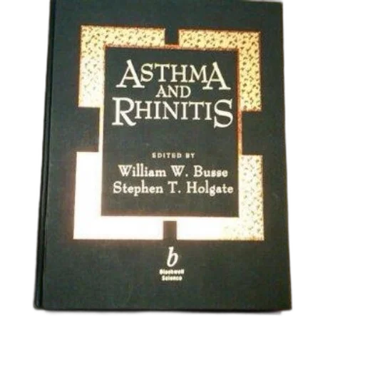 book, titled, asthma, rhinitis transparent PNG cut-out