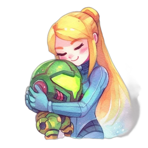 robot, pixel art, concept art, watercolor transparent PNG cut-out