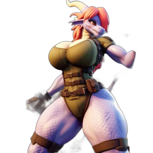 weapon, robot, jacket, staff transparent PNG cut-out