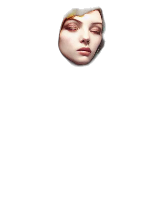 face, mask, hat, jewelry transparent PNG cut-out
