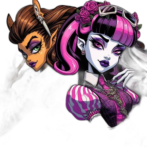 concept art, fantasy art, comic book art, cartoon transparent PNG cut-out
