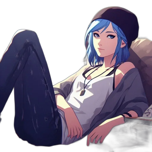 hat, anime, concept art, cartoon transparent PNG cut-out