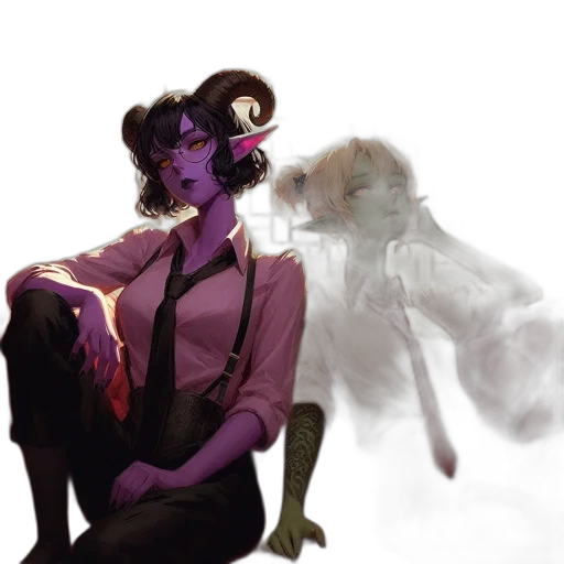 staff, creature, concept art, fantasy art transparent PNG cut-out