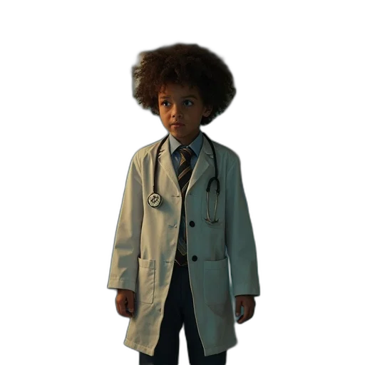 jacket, staff, robot, concept art transparent PNG cut-out
