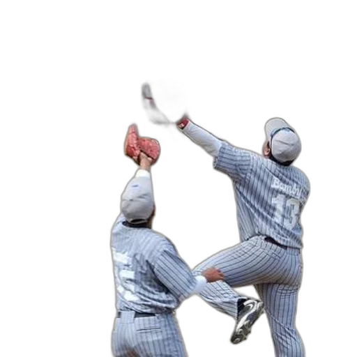 concept art, 3d render, two, baseball transparent PNG cut-out
