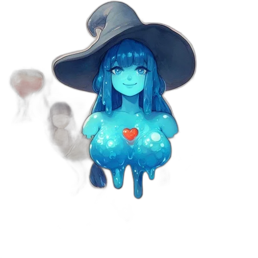 hat, creature, staff, crown transparent PNG cut-out
