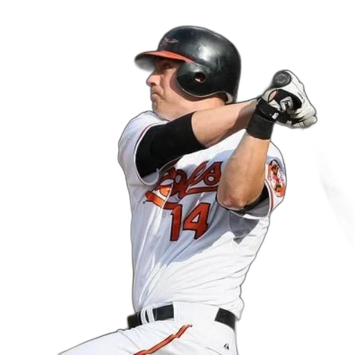 baseball, player, orioles, uniform transparent PNG cut-out