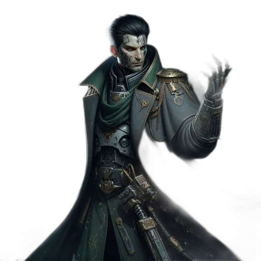 staff, jacket, fantasy art, concept art transparent PNG cut-out