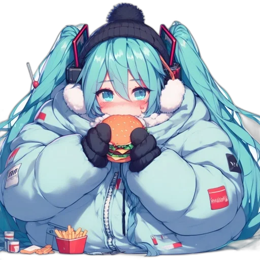 food, creature, jacket, robot transparent PNG cut-out