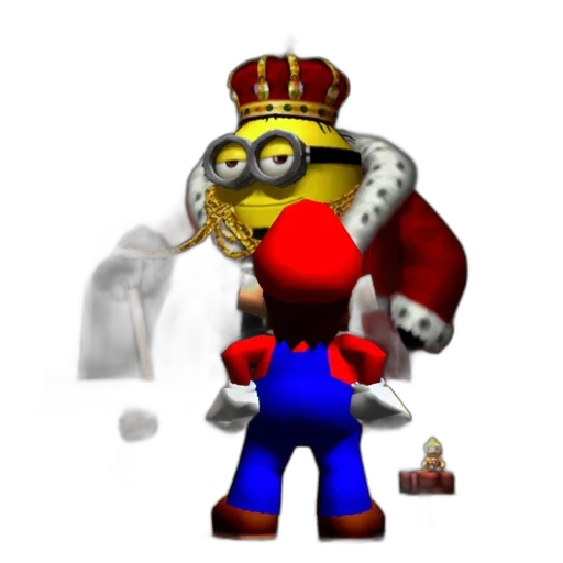 crown, staff, mask, robot transparent PNG cut-out