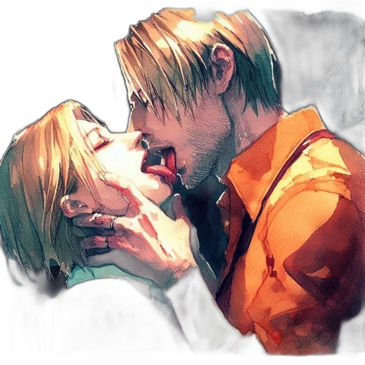 comic book art, watercolor, concept art, photorealistic transparent PNG cut-out