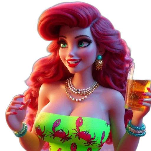 dress, 3d render, fantasy art, concept art transparent PNG cut-out