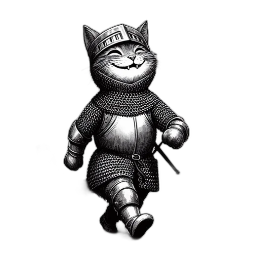 staff, robot, animal, sword transparent PNG cut-out