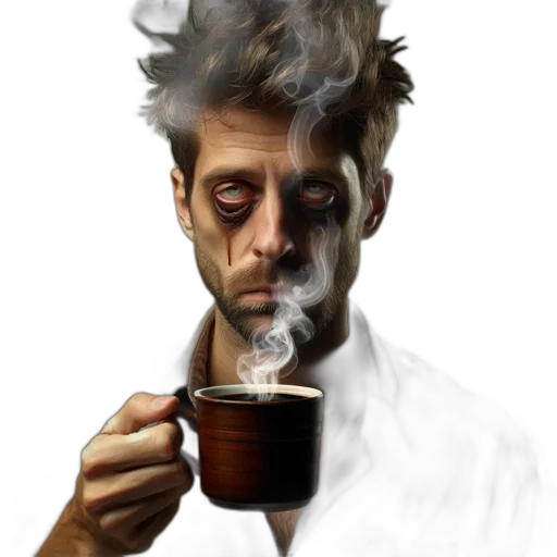 staff, face, photorealistic, concept art transparent PNG cut-out
