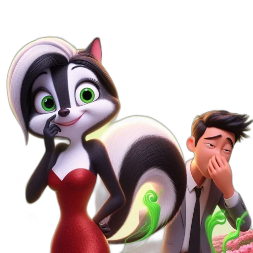 staff, animal, concept art, 3d render transparent PNG cut-out