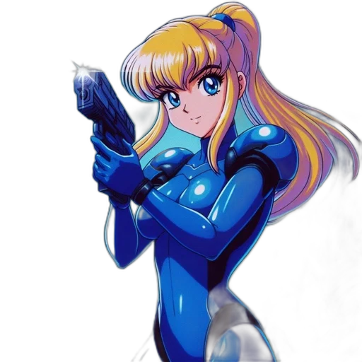 weapon, robot, staff, jacket transparent PNG cut-out