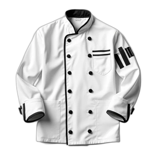 jacket, food, staff, white transparent PNG cut-out