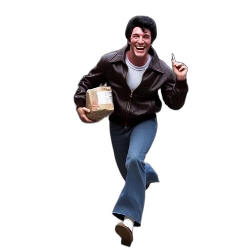 jacket, 3d render, concept art, man transparent PNG cut-out