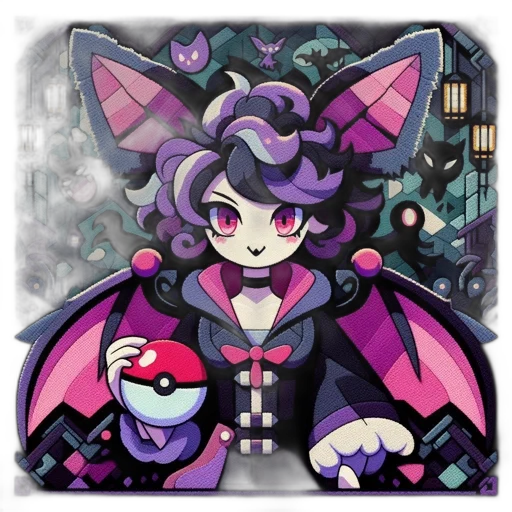 staff, creature, pixel art, fantasy art transparent PNG cut-out