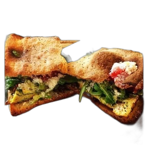 food, photorealistic, sandwich, egg transparent PNG cut-out