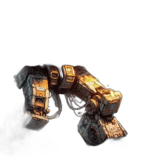 robot, weapon, dragon, creature transparent PNG cut-out