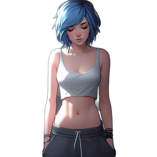 dress, jacket, robot, staff transparent PNG cut-out