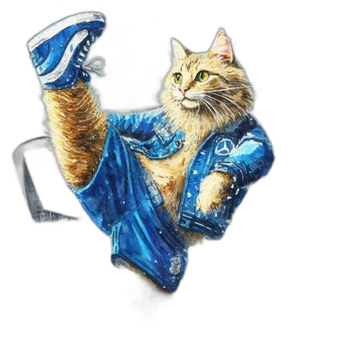 jacket, jewelry, staff, shoes transparent PNG cut-out