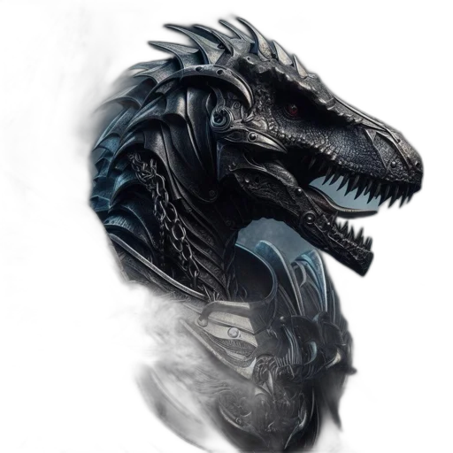 dragon, creature, mask, animal transparent PNG cut-out