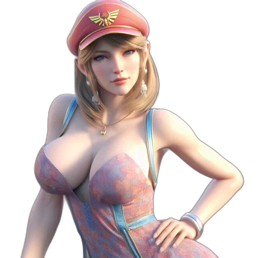 dress, hat, staff, face transparent PNG cut-out