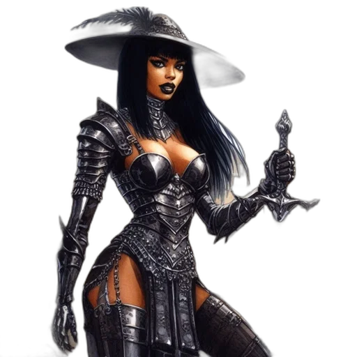concept art, fantasy art, comic book art, 3d render transparent PNG cut-out