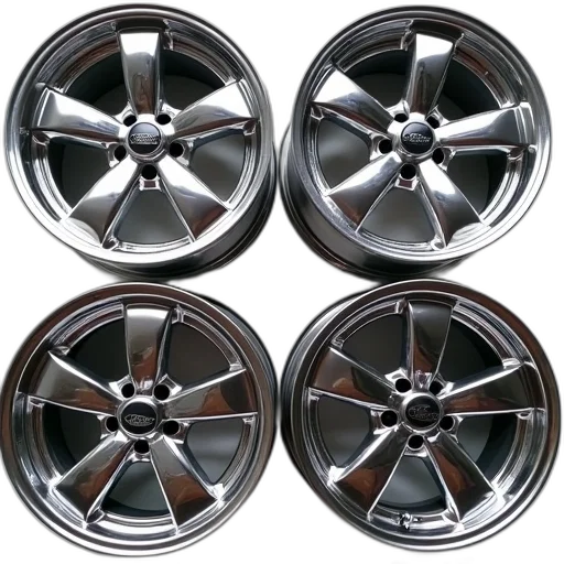 four, ford, chrome, wheel transparent PNG cut-out