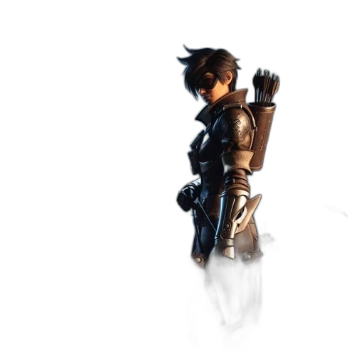 weapon, sword, staff, jacket transparent PNG cut-out