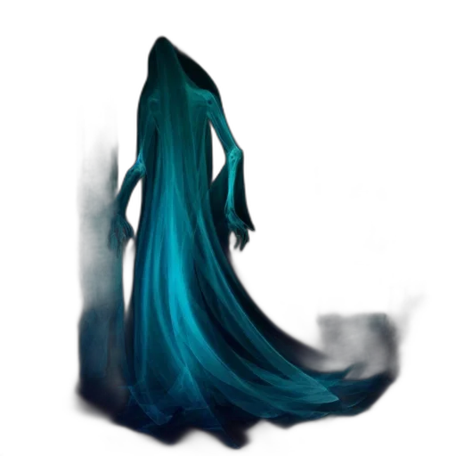 dress, hair, mask, dragon transparent PNG cut-out