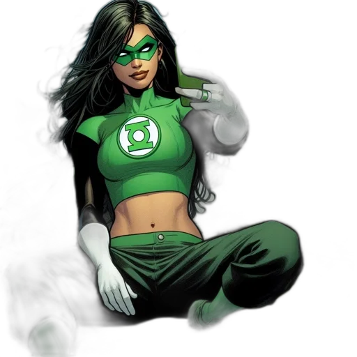 comic book art, concept art, fantasy art, cartoon transparent PNG cut-out