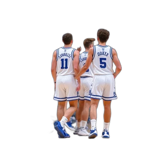 staff, blue, duke, team transparent PNG cut-out