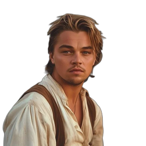 face, staff, hair, weapon transparent PNG cut-out