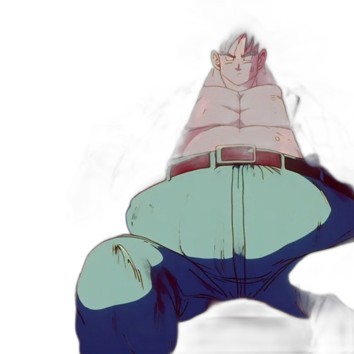 jacket, creature, robot, weapon transparent PNG cut-out