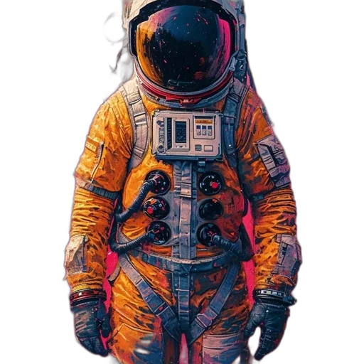 jacket, dress, mask, robot transparent PNG cut-out