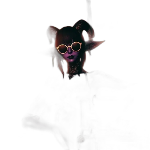 mask, animal, creature, staff transparent PNG cut-out