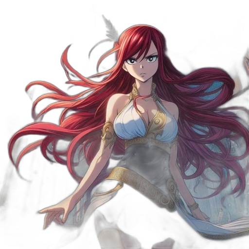 dress, fantasy art, concept art, anime transparent PNG cut-out