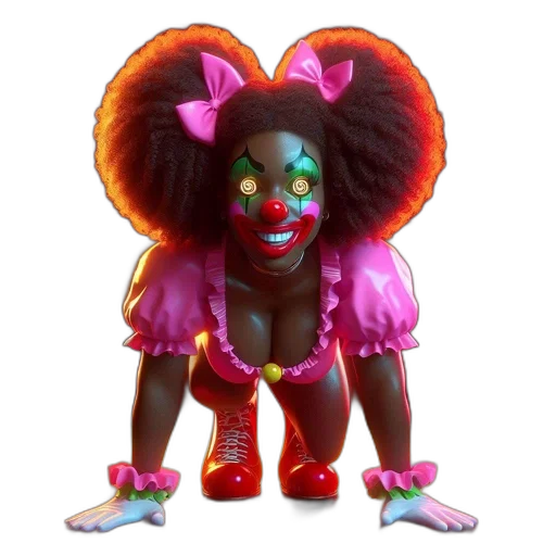 creature, mask, concept art, 3d render transparent PNG cut-out