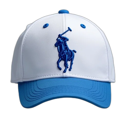 hat, blue, polo, cap transparent PNG cut-out