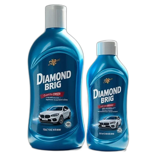 bottle, car, 3d render, diamondbrie transparent PNG cut-out