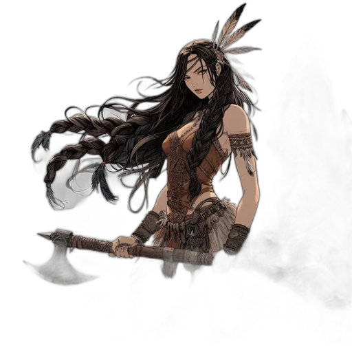 weapon, fantasy art, concept art, comic book art transparent PNG cut-out