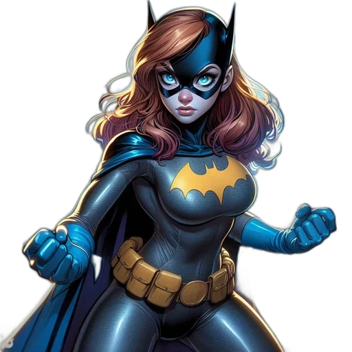 comic book art, concept art, cartoon, fantasy art transparent PNG cut-out