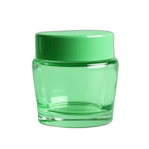 bottle, 3d render, photorealistic, green transparent PNG cut-out