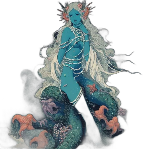 dragon, creature, dress, staff transparent PNG cut-out