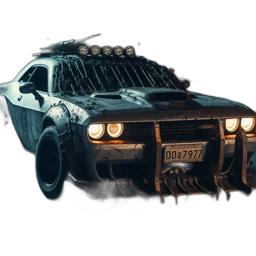 car, shoes, weapon, hair transparent PNG cut-out
